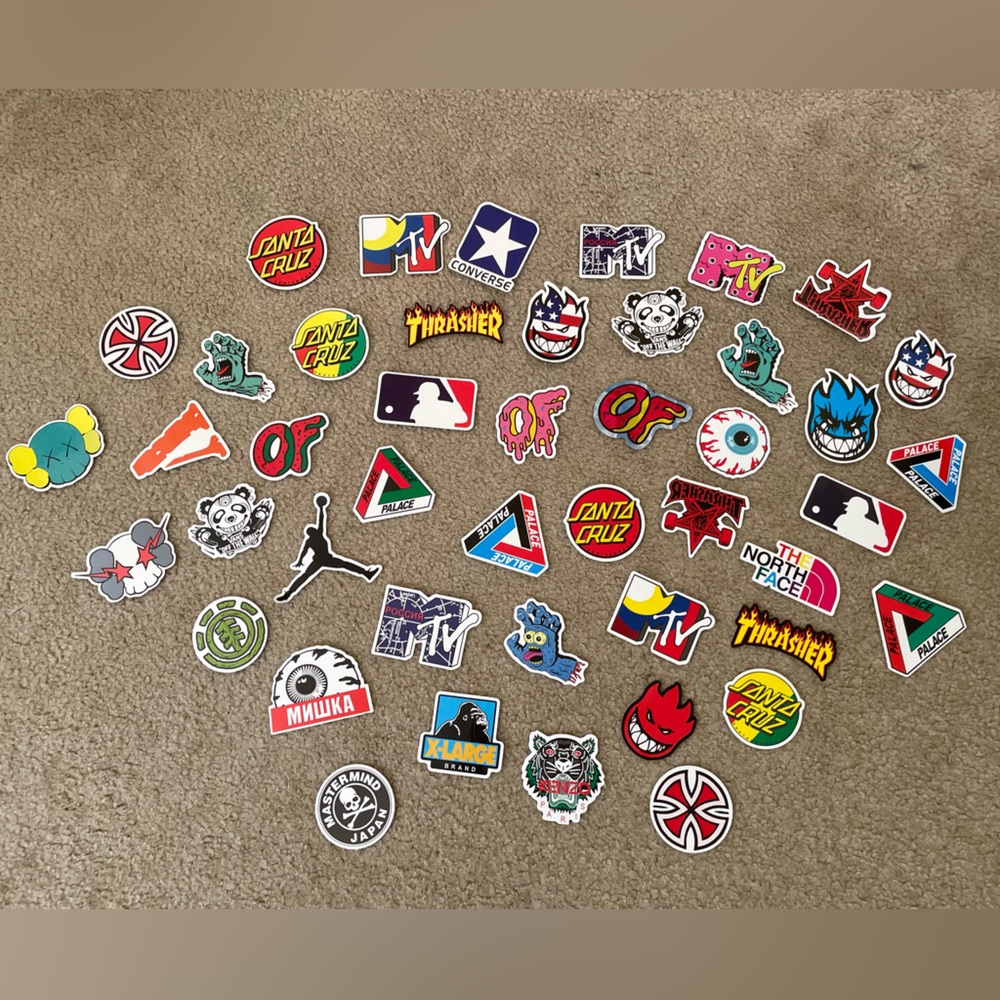 WATERPROOF STICKER BRANDS